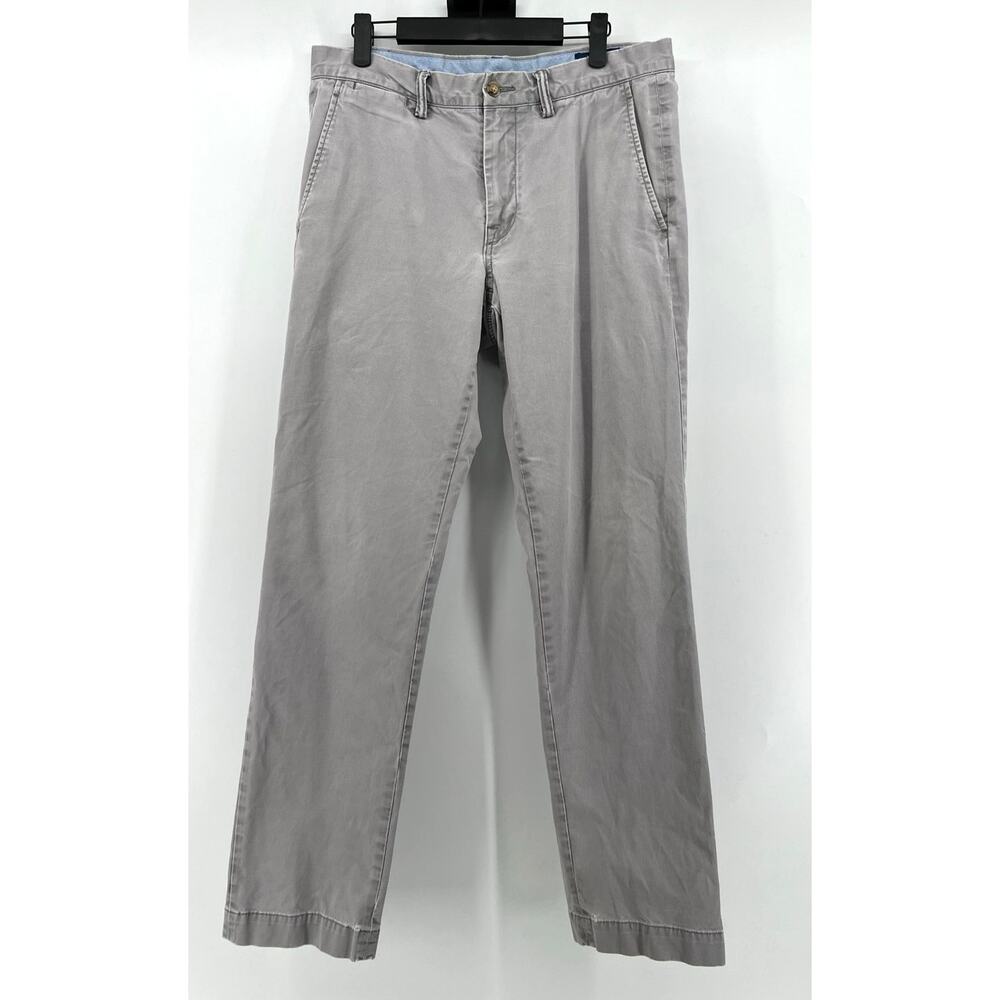Polo Ralph Lauren | The Polo Chino Stretch Straight Pants Gray Men's 32x32